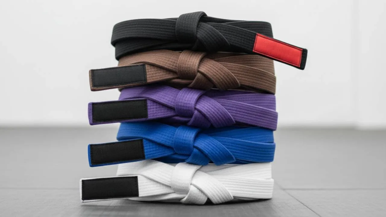 Cinturones en Jiu Jitsu: Colores, orden y habilidades